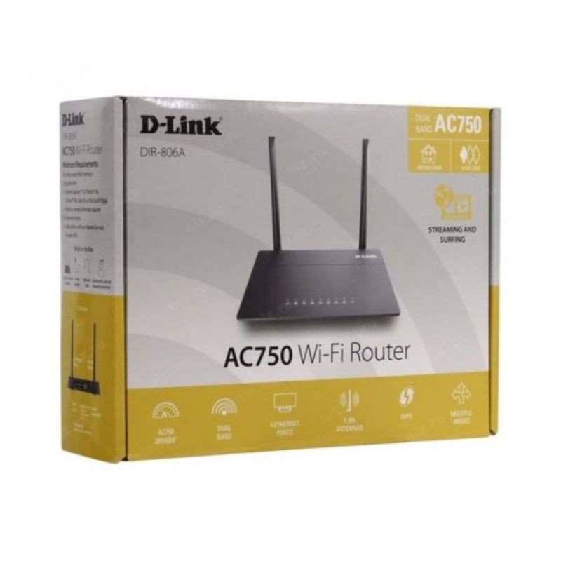 D-LINK DIR-806A AC750 WIFI ROUTER