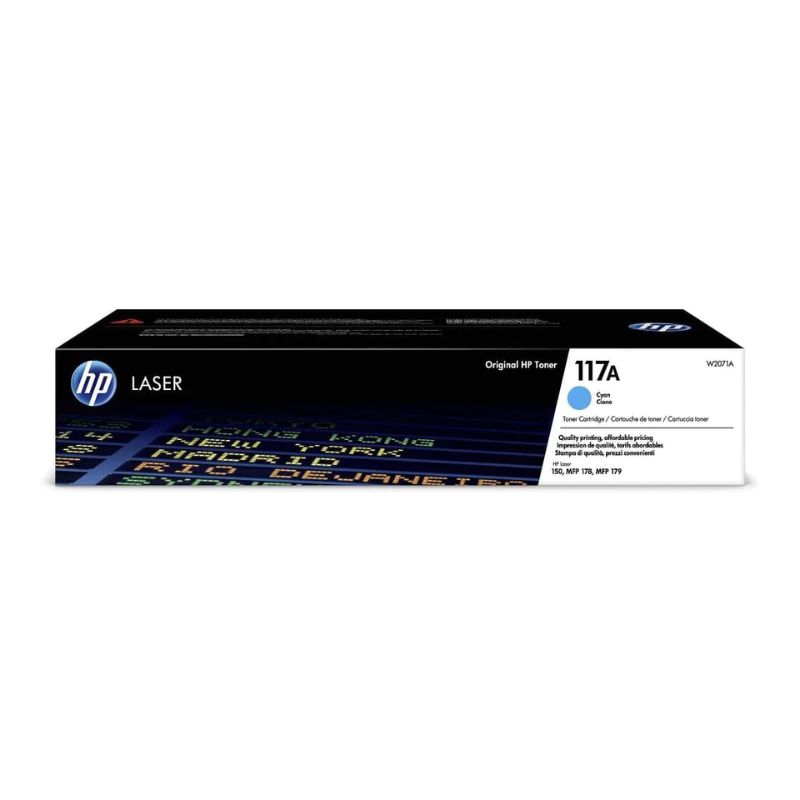 HP W2071A 117A  CYAN TONER
