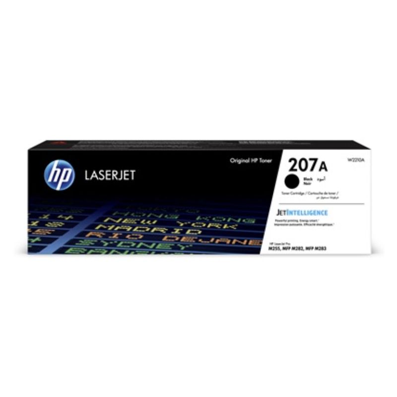 thumbnail image 2 of HP 207A Black Original LaserJet Toner Cartridge - W2210A (Genuine, Standard Yield) 2 of 6