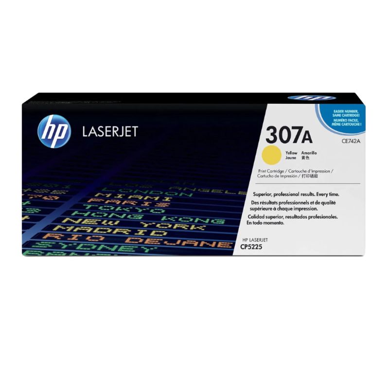 HP CE742A 307A YELLOW TONER