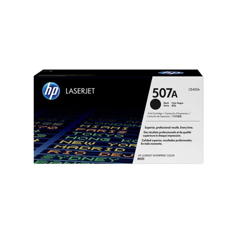 HP CE400A 507A BLACK TONER