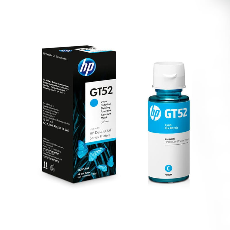 HP MOH54AA GT52 CYAN INK