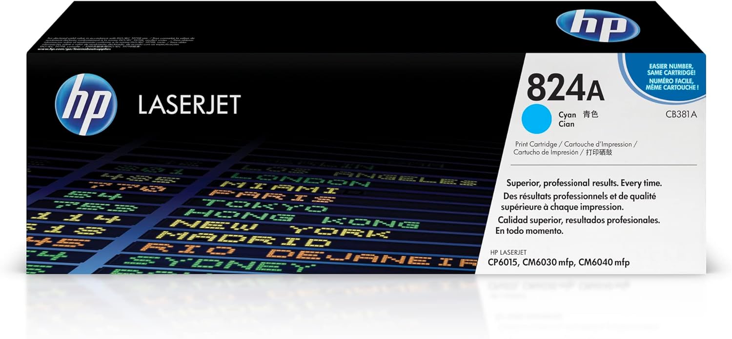 HP CB381A 824A CYAN TONER