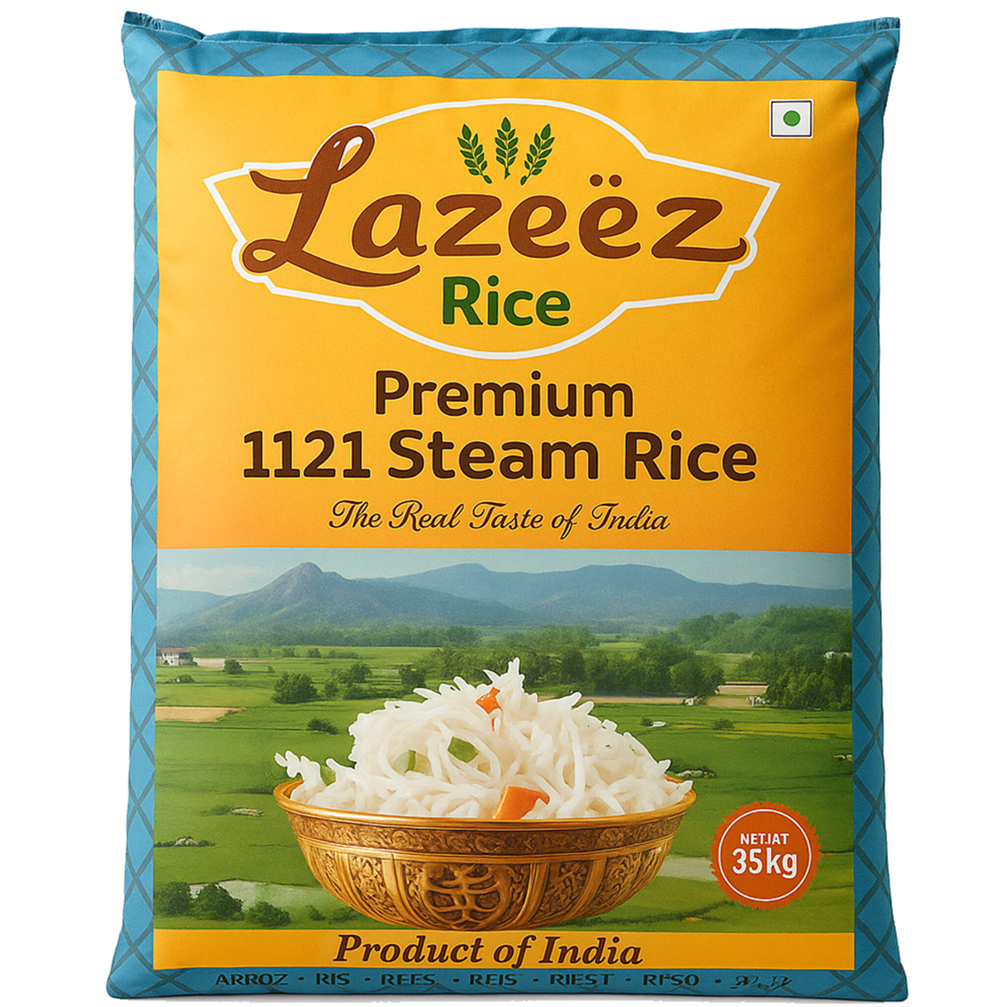 Lazeez Rice LAZEEZ PREMIUM 1121 STEAM RICE | Shop at VMS